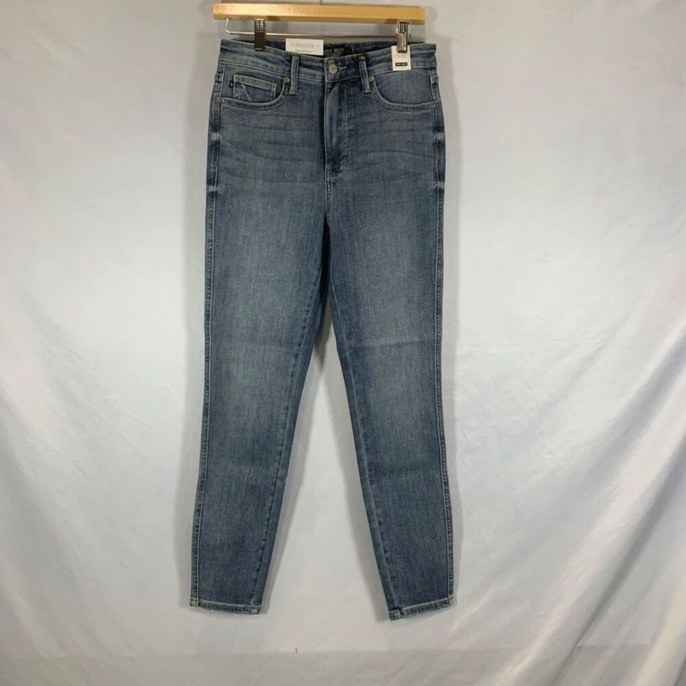 Judy Blue Los Angeles Women's Meara Tummy Control Skinny Jeans Blue Denim